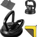 Dent Puller, 4 Pcs Car Dent Puller Suction Cup Car Dent Removal Kit Dent Repair Kit Nano Sparkle Cloth for Car Scratches for Cars Body, Glass Screen Tiles Lifting Objects Moving