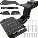 VPC3Z-17A958-D Compatible Bed Step, Retractable Truck Side Step for 2023 2024 2025 Ford F-250 F-350 Super Duty, Left Driver Side, Folding Aluminum Alloy Bedstep