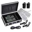 Ionic Foot Bath Detox Machine, Dual Foot Spa System with Dual LCD Display, Foot Chi Cleanse Machine with 2x Array, 2x Heating Waistbelt, 2x Wristband for 2 Users