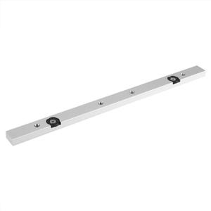 Fdit Miter Bar Slider, 11.81inch Aluminum Alloy Table Saw Gauge Rod with Adjustable Runner Woodworking Tool for Miter Sled Jigs