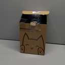 Dual Automatic Cat Feeder 2 Cats,6 Meals/Day,12 Portions/Meal,4.2L Dual Power Double Bowls Feeder,Dry Food Auto Pet Dispenser,10S Voice Record,Flexible Schedule Timer (Black,Stainless Dual Bowls)