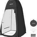 AKOZLIN Portable Pop Up Shower Tent Instant Privacy Dressing Changing Tent Outdoor Shower Room Camp Toilet Tent, 47.2" L x 47.2" W x 74.8" H