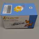 QUMY Dog Shoes for Large Dogs, Medium Dog Boots & Paw Protectors for Winter Snowy Day, Summer Hot Pavement, Water-Resistant in Rainy Weather, Outdoor Walking, Indoor Hardfloors Skid-Resistant Sole (Size 2: 1.9''x2.4''(W*L) (Pack of 4))