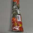 6 Bundles Silk Geraniums Artificial Flowers for Outdoors, UV Resistant Faux Plants Realistic for Garden Patio Porch Window Box Home Indoor Outdoor Decor (6, Orange-Yellow)