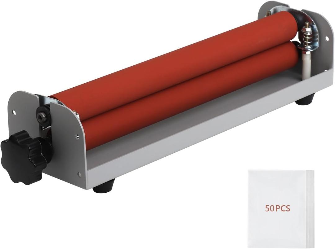 Manual Cold Laminator, 12 Inch A4 Laminating Machine - Cold Press Laminator