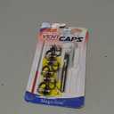 Magicfour Fuel Gas Can Vent Caps, 6 Pack Fuel Gas Tank Vent Caps Gas Can Replacement Vent Plug Gas Jug Vent Caps for Gas Fuel Water Can Jug to Allow Faster Flowing