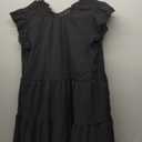 Arshiner Tween Girls Summer Dress Formal Ruffle Sleeve A Line Casual Elegant Dresses with Belt (14)