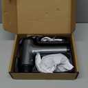 Massage Gun Deep Tissue, Handheld Electric Muscle Massager, High Intensity Percussion Massage Device for Pain Relief with 9 Attachments & 30 Speed(Grey)