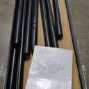 BOSRII Twin XL Bed Frame with Headboard and Footboard, 18 Inches High, 3500 Pounds Heavy Duty Metal Slats Support for Mattress, No Box Spring Needed,Noise-Free, Black