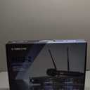 Phenyx Pro Dual-Channel Wireless Microphone System, Dynamic Mics w/ID Lock, Tunable Power Level, Auto Scan, Spectrum Analyzer, True Diversity Cordless Handheld for Singing, DJ, Karaoke (PTAU-2)