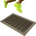 14x8 Floor Return Air Grille Fit 8x14 and 14x8 Duct Opening,Jumpable Floor Vent Cover Grille,Heavy Duty Floor Air Return Vent Cover Grill,Outer Dimensions: 15.75"W X 9.75"H