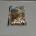 Fenghuangwu 2pcs Tassel Charms Polyester Key Tassels with Loop,DIY Handmade Craft Accessories of Home and Furniture Decoration (Gold)