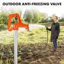Frost-Free Outdoor Faucet: Freeze-Proof Yard Hydrant Head Assembly (Only Faucet)