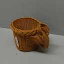 Prosumers Choice Storage Basket - Woven Wicker Basket for Snacks - Bread Baskets for Serving - Decorative - Empty Gift - Snack Baskets - 11.8x7.8x6.3 inch (Elephant)