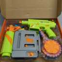 Soft Bullet Toy Gun Rifle, Semi-Auto/Manual Modes, Includes 22-Dart Drum, Electric M416 Foam Dart Launcher Toy Blaster, Outdoor Party Games Christmas Birthday Gift for Teens 14+ (Green)