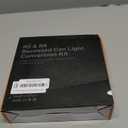 Recessed to Pendant Light Converter Kit 5 and 6 inch Can Light Conversion, Includes E26 Socket, Mounting Bracket, Round Ceiling Plate & White Cover
