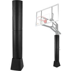 ROYALAY Square Basketball Pole Padding for Training, Heavy Duty Basketball Return Attachment, Waterproof Durable Protection Pad (15.7inx60.2inx2")