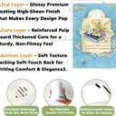 3 x First Holy Communion Prayer Card, Catholic Communion Gift for Boys and Girls, Blue Chalice Design