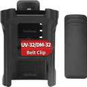 BAOFENG DM32/UV32 Radio Holster, Walkie Talkie Belt Holder Case UV-32 Belt Holder For DM32 UV32 Walkie Talkie Holder Duty Belt Accessories Portable Travel Camping Storage