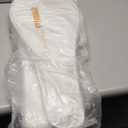 Tennis Rackets - Super Value Set with Pre-Strung, Comfortable Handle, 27'' Tennis Racquet for Beginner, Includes 4 Tennis Balls, 2 Overgrips and 2 Tennis Bag (White Black)