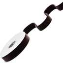 Ribest Brown Velvet Ribbon 1 Inch Continuous 10 Yards Christmas Ribbon for Gift Wrapping Wreath Christmas Tree Party Decoration Crafts Home Decor Bouquets Pack of 2