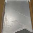 LOAAO 48X30 Gold Bathroom Mirror, Rounded Rectangle Gold Frame Mirror, Brushed Gold Bathroom Vanity Mirror Wall-Mounted, Anti-Rust, Tempered Glass, Hangs Horizontally or Vertically