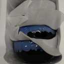 vancasso Starry 24oz Bowls for Soup, Ceramic Soup Bowls Set of 4, Blue Cereal Bowls Set for Kitchen, Salad Bowls Set, Pasta Oatmeal Bowls, Lead-free, Dishwasher & Microwave Oven Safe, Blue (5.8 inch)