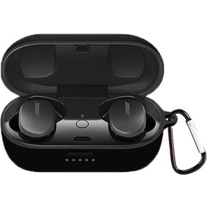 Compatible with Bose QuietComfort Earbuds Case, Youkei Silicone Case Cover Easy Carrying Protective Case Cover Compatible with Bose QuietComfort Noise Cancelling Earbuds (Black)