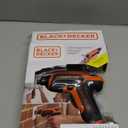 BLACK+DECKER 4V MAX Electric Screwdriver, Cordless, 180 RPM, 8 Bits With Built-In, Storage Compartment, Batteries Included (BDCS50C)
