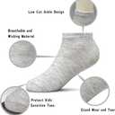 Kids Socks - 25 Pairs Toddler Ankle Socks Set, Low Cut for Boys & Girls 2-4T