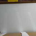 Magnetic Monthly Calendar Glass Whiteboard - Glass Dry Erase Board 48"x36" Large Frameless Glass Board for Walls Office School and Home