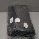 PURRUGS Dirt Trapping Door Mat 34" x 59", Non-Slip Machine Washable Entry Rug, Shoe Scraper, Dog Doormat, Super Absorbent Welcome Mat for Front & Back Door, Muddy Shoes & Paws, Charcoal