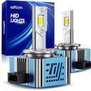Marsauto D1S D1R HID Bulbs, 800% Brightness, 30,000LM 6500K White for 66144 66140 85140 85415 (85415C1) Bulb, Plug and Play, Pack of 2