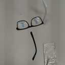 MARE AZZURO Blue Light Blocking Reading Glasses Men Large Square Computer Readers 0 1.00 1.25 1.50 1.75 2.00 2.25 2.50 2.75 3.00 3.50 4.00 5.00 6.00 (Black 225)