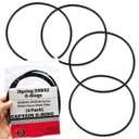 Captain O-Ring  Replacement ORBX2 O-Rings for iSpring WGB22B, WGB32B Series Whole House Water Filter (4 Pack)