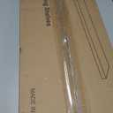 Black Floating Shelves 36 Inch Long, 12 Inch Deep Floating Shelves for Wall, 36 x 12 Shelves for Wall Storage & Display, 2" Thick Floating Shelf for Bathroom, Living Room, Bedroom, Set of 1