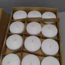 48 Pack White Floating Candles 3 inch Unscented Floating Candles for Centerpieces 8 Hours Long Burn Time-3 Floating Candle Bulk for Wedding Cylinder Vases