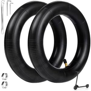 HNYYZL 10x2.125 Inner Tube (2-Pack) for Electric Scooters  0 Straight Valve Stem  Fits 10-Inch Tires on 6-Inch Rims