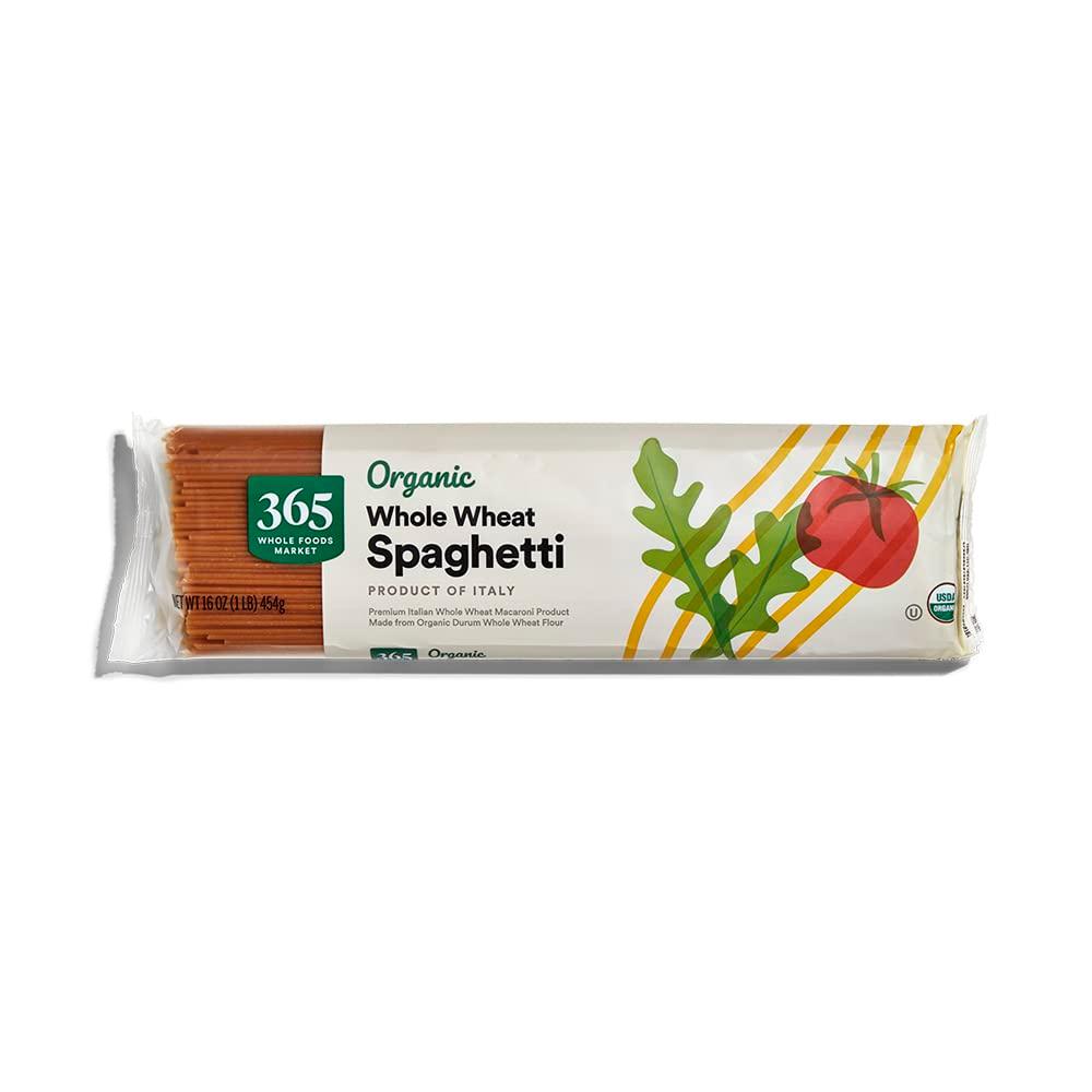 365 by Whole Foods Market, Organic Whole Wheat Spaghetti, 16 Ounce