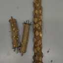 Bird Perch Stand, Bird Cage Top Perch Gym, Natural Wood Parrot Branch for Small Medium Large Parrot (S)