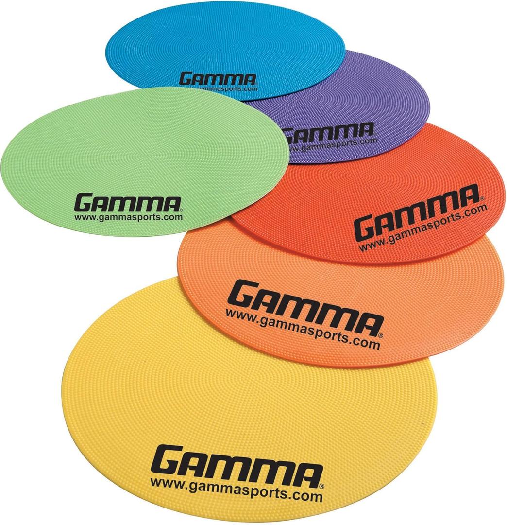 Gamma Sports Court Training Essentials, Courts Spots, Dome Cones, Disc Cones, Mini Court Lines, Pickleball Training, Tennis Training, Racquet Sports, Durable, All Levels of Play!