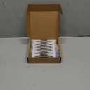 Goo-Ki 6 Pack Weathered Nickel Drawer Handles, 3-3/4'' (96mm) c-c Antique Iron Cabinet Pulls Handle Vintage Retro Bar Pull Kitchen Hardware for Cupboard Bathroom