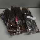 8 Packs Goddess Faux Locs Crochet Hair for Black Women, Goddess Locs Crochet Hair, Boho Style Locs, River Hair with Curly Ends (18Inch, T30#, 8Packs)