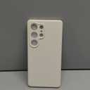 Varikke Compatible with Samsung Galaxy S25 Ultra Case, Liquid Silicone Upgrade [Camera Protection] [Anti-Scratch Microfiber Lining] Slim Soft Touch Gel Rubber Shockproof Phone Case 6.9", Cream White