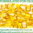 XPRS Nutra Size 00 Empty Vegan Capsules - 500 Count Clear Veggie Capsules for Essential Oils - Empty Vegetable Caps - DIY Filling Works with Most Oil, Exp Date: 12/31/26