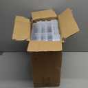 Citylife 3 PCS Plastic Storage Bins with Latching Lids Portable Project Case Clear File Box Stackable Storage Containers for Organizing A4 Paper, Photo, Document, Scrapbook (5QT)