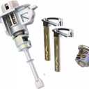 819052W000, 81905-2W000, Door Lock Cylinder 2 Keys & Rotor-Glove Box Set For Hyundai Santa Fe 2013-2018 Santa Fe Sport 2013-2018 Santa Fe XL 2019