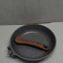 SENSARTE Nonstick Frying Pan Skillet, Swiss Granite Coating Omelette Pan, Healthy Stone Cookware Chef's Pan, PFOA Free (8/9.5/10/11/12.5 Inch) (9.5 Inch) (Gray)