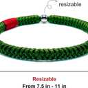 LAMIBEE Original Tibetan Bracelet Black Red and Multicolor Buddhism Handmade Knot Lucky Rope Bracelet Friendship and Couple Bracelet
