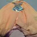 CosFantasy Women's Cosplay Costume Dress Gown Gradient Chiffon Satin Dress Halloween Outfit (Large, Multicolored)